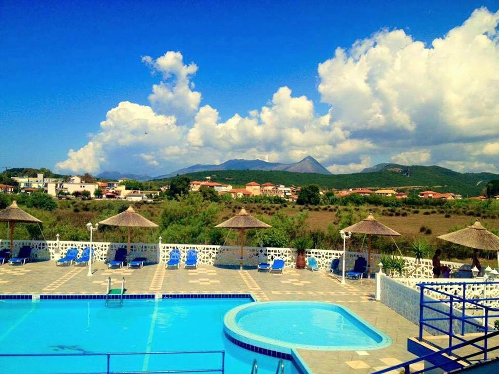 Aparthotel Gogas Palace Ammoudia Zewnętrze zdjęcie